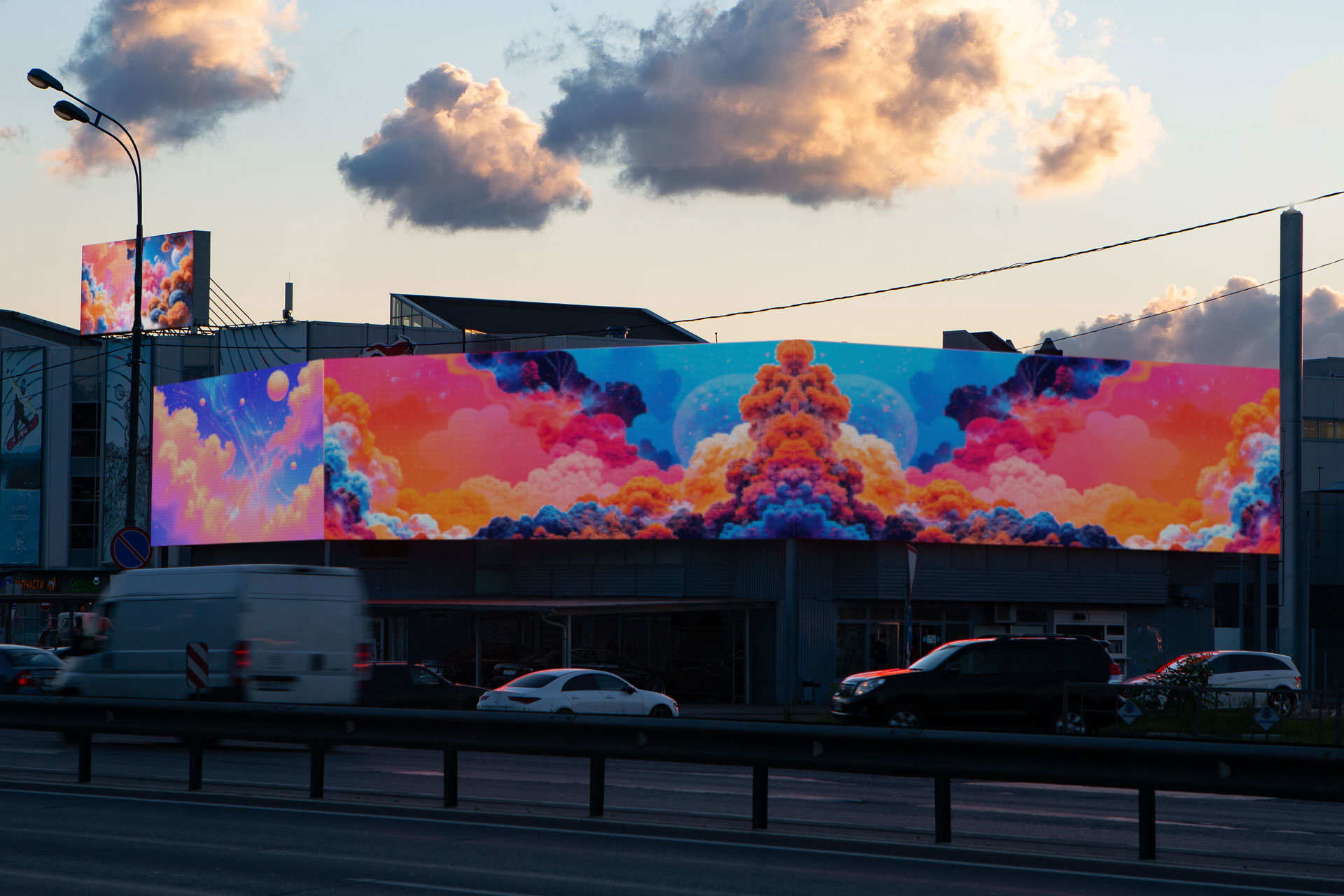 Digital Screen on 2 Entuziastov Hwy., corp. 3, bldg. 1 4