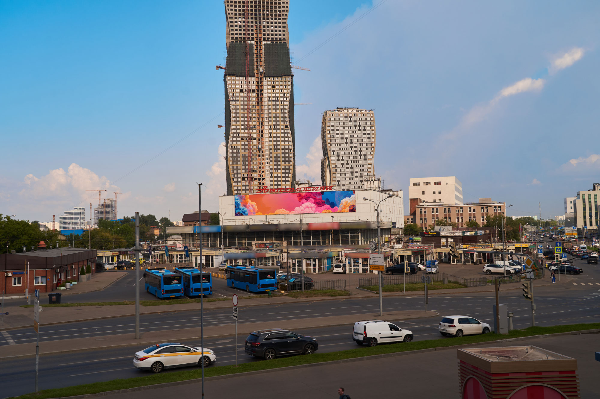 Digital Screen on Yuzhnoportovaya St 22 bld. 1 (TVK Avtomobili) 2